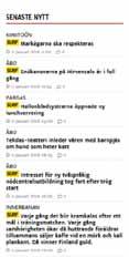med omnejd Högklassig, pålitlig mediemiljö Intressant och aktuellt