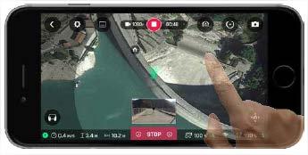 FLYGA FreeFlight Pro för Parrot Bluegrass 30 Visuell inspektion och övervakning av lantbrukets infrastruktur med FreeFlight Pro Tillgängliga funktioner: - Styrs endast med