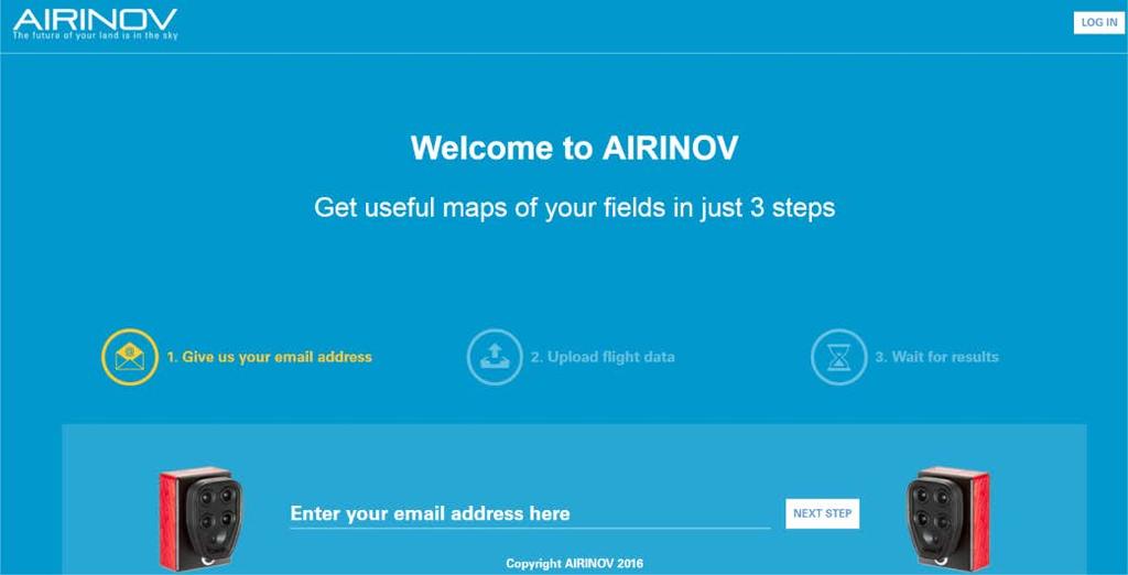 BEARBETNING: BEARBETA INSAMLAD DATA MED AIRINOV FIRST + GÅ