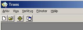 Då ska Trans finnas med i listan under rubriken Mina system till höger i