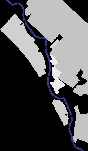 FASTA KOPPLINGAR GÅNG- OCH CYKELBROAR Gång- och cykelbroarna i Siggbo ska ge en känsla av trä och tillsammans med Parkpromenadens