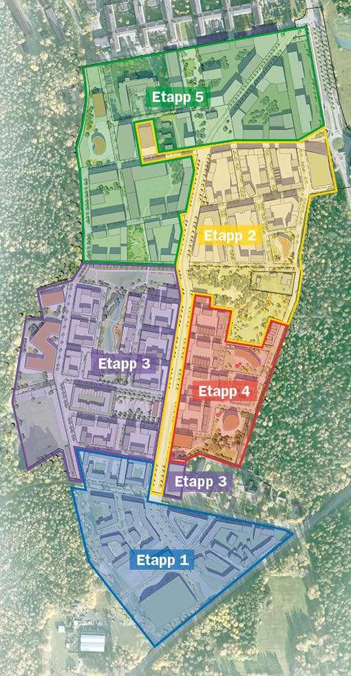Ett av Uppsalas största pågående stadsutvecklingsprojekt Bra läge nära kommunikationer,