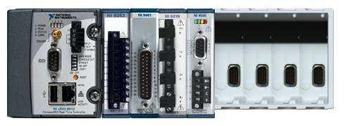 5.3. COMPACT RECONFIGURABLE INPUT OUTPUT (crio) National Instruments plattform crio är en avancerad programmerbar realtidsplattform som passar för datainsamlingssystem som kräver hög tillförlitlighet