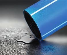 PE SafeTech tryckrör med skydds mantel för dricksvatten och spillvatten PE SafeTech tryckrör med skyddsmantel för dricksvatten och spillvatten Materialet i PE SafeTech är utvecklat för att tåla repor