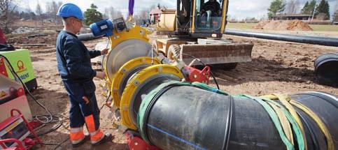 PE tryckrör för dricks- och spillvatten PE tryckrör för dricksoch spillvatten Användningsområden PE-materialets (polyeten) unika kombination av styrka och flexibilitet möjliggör användning inom många