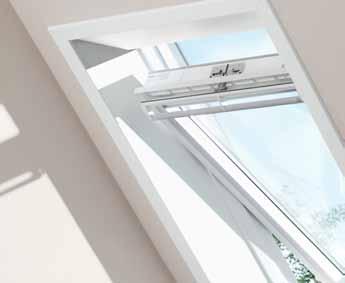 Det nya VELUX takfönstret ger dig mer naturligt dagsljus än någonsin tidigare tack vare smalare båge och större glasareal.