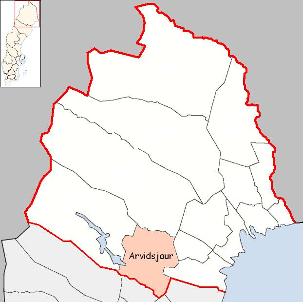 Arvidsjaurstadsnät Arvidsjaurs kommun 6450