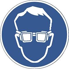 1.3 Produktspecifika symboler 1.3.1 Symboler på produkten Följande övriga symboler används på produkten: Använd skyddsglasögon Mätvarvtal Varv per minut Varv per minut Diameter 1.