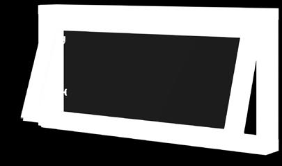 Överkantshängt MFÖ-AL Utåtgående överkantshängt fönster MFÖ-AL Utåtgående överkantshängt.
