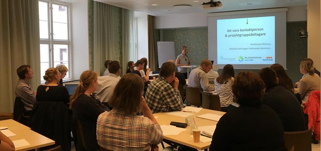 Anordnade träffar 2017-05-31 Träff för kontaktpersoner Syftet med träffen var att skapa delaktighet och engagemang i Byggsamverkans arbete.