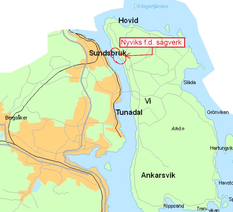 baserat sig på utdrag ur Sundsvalls kommuns fastighetsregister, Stadsbyggnadskontorets fastighetsarkiv samt historiska flygbilder och dokument från