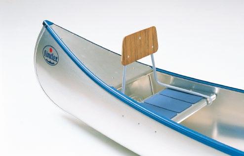kullager. Underlättar transport förbi vatten som ej är paddlingsbart.