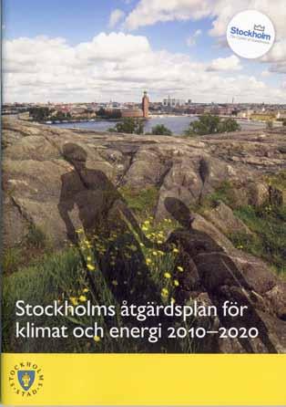 Regionplanen I den Regionala Utvecklingsplanen för Stockholmsregionen (RUFS) 2010 formuleras sex huvudutmaningar för regionen och en av dessa är att minska klimatpåverkan och