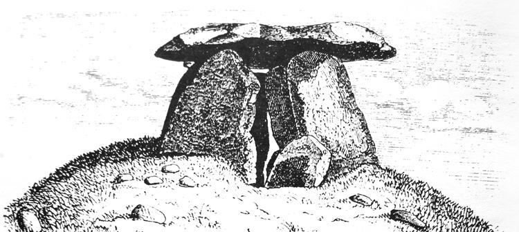Dösar från Bohuslän och Skåne (Vä 69, Stala RAÄ 81, Sk 26, Hofterup RAÄ 1; Montelius,O. u.å.) Numera finner vi megalitgravarna ute i åkermarker eller i snåriga skogsmarker.