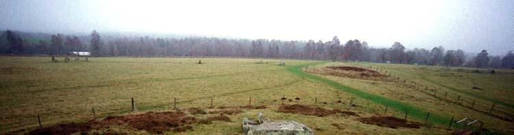 Gångmarkeringssten på gånggrift ( Girommen ), Ekornavallen i