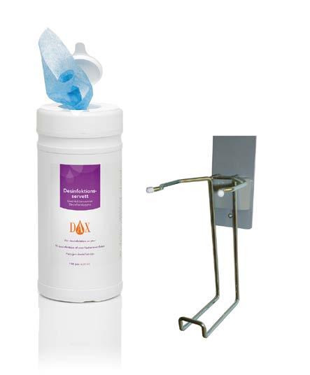CCS HEALTHCARE DENTSPLY DENTAL THERAPEUTIC TANDEX Köp 1 burk Dax Plus desinfektionsservetter få en vägghållare på köpet (värde 264 kr) Dax Plus Desinfektionsservett Mjuk desinfektionsservett för