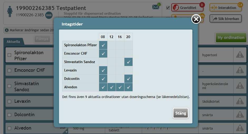 Kontrollera och optimera