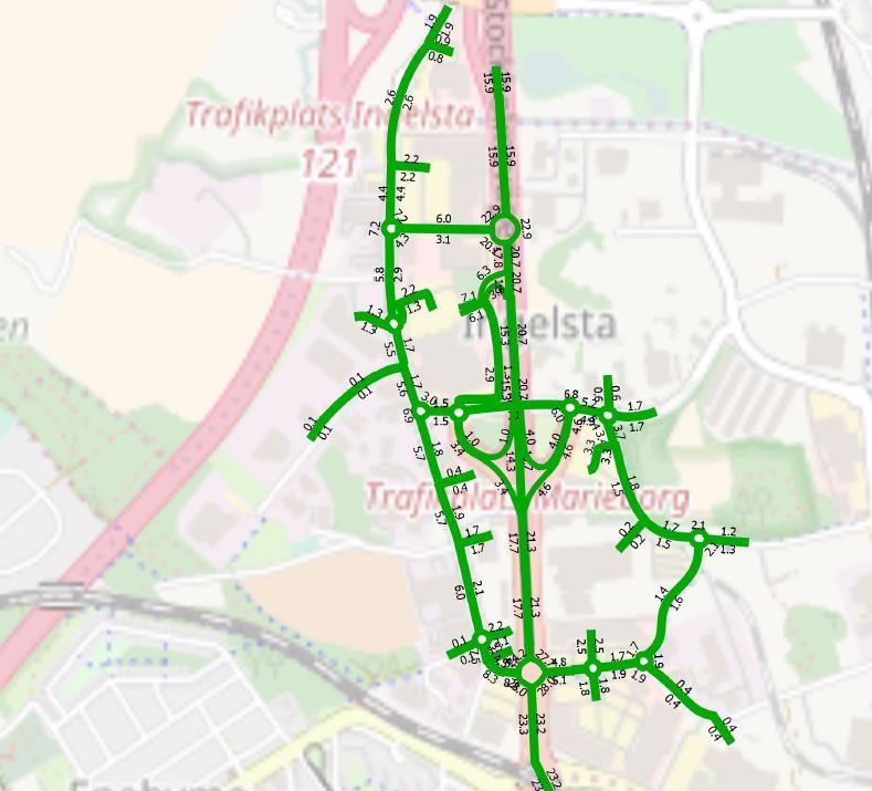 BILAGA 1 Trafikflödeskartor Ingelsta