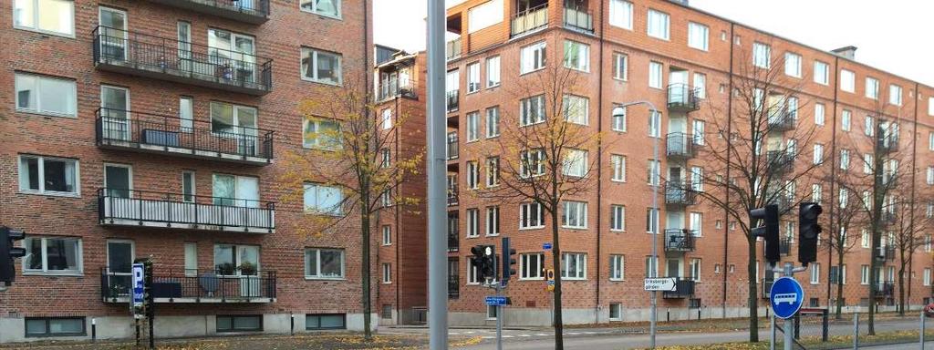 kvartersgata (gemensamhetsanläggning) med angöringsmöjligheter till ett parkeringshus samt till Friskis och Svettis.