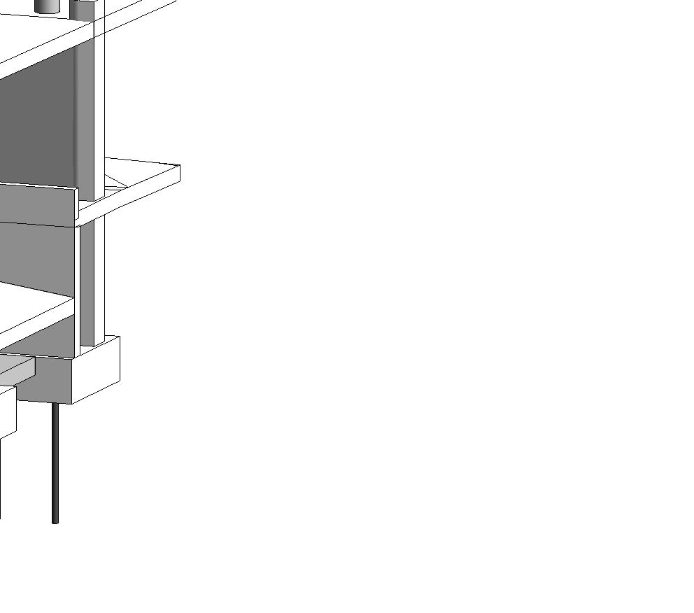 5 PLAN REF SETION - Ny vägg Section - Section - Nya pelare för bostadshus Ny vägg Ny