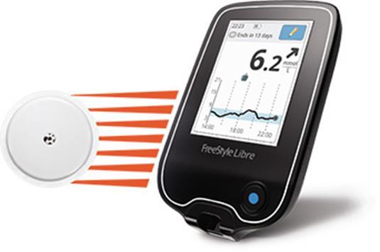 Nytt mätsystem FreeStyle Libre Flash glucose monitoring system Bara aktuellt Typ 1 idag pga