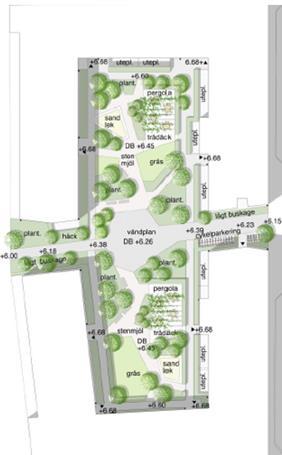 5 av 9 3.1 Flöden med tidigare markanvändning Fastigheterna Brännäset 4 och 6 samt del av Tälje 3:1 uppgår enligt planbeskrivning till ca 0,5 ha, uppmätt i situationsplan till 4794 m 2.