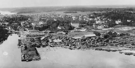 Sida 4 (13) Bild 1: Norrtälje hamn med ångsågen