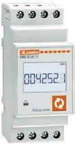 Energimätare Energimätare Energimätare, 1-fas - DME D110T1 Direktmätning upp till 40 A Upp till 40 A Visar flera mätvärden LCD-display med 5+1 tecken Programmerbar pulsutgång MID-certifierad version