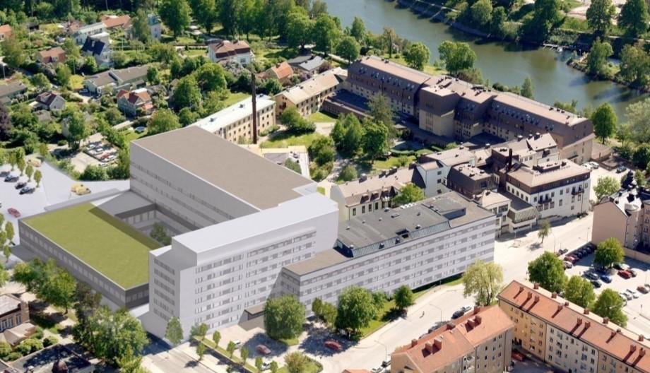 Södertälje lasarett/sjukhus Södertäljes första sjukhus öppnades 1777, och var då beläget på Orionkullen.