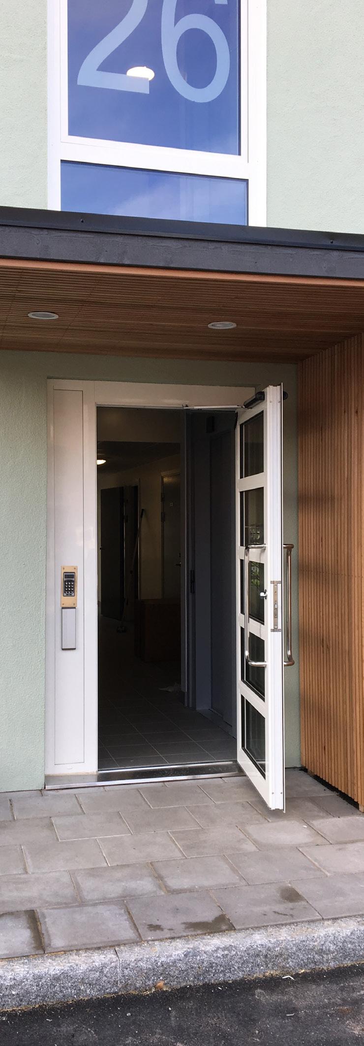 Beskrivning av ingående byggdelar och artiklar avser kvalitetsnivå för levererad slutprodukt.