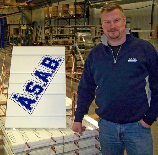 Inledning Åmåls Stålkonstruktioner AB ÅSAB är ett familjeföretag som grundades 1968 av Gunnar Paulsson. Sonen Johan Paulsson tog över verksamheten 1997.