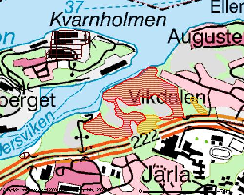 Konstruktionens påverkan på marken och tunnelpåslaget på södra sidan bör minimeras med hänsyn till den känsliga naturen. 3.
