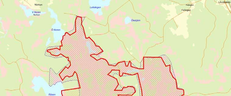 Länsstyrelsens bedömning Området utgör en skyddsvärd skogsmyrmiljö. Naturvärden är knutna till områdets storlek, mångformighet och representativitet.