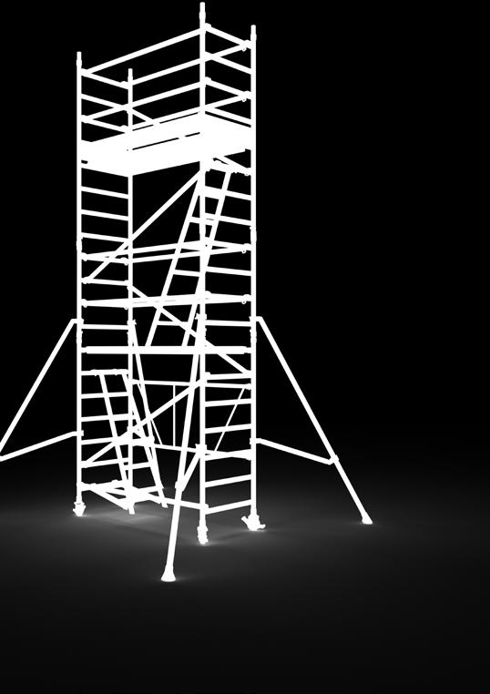UTBILDNINGAR STÄLLNINGSBYGGNATION Wibe Ladders erbjuder tre kurser som krävs för att få uppföra hantverkarställningar upp till 2 meter, rullställningar upp till 5 meter och ställningar upp till 9