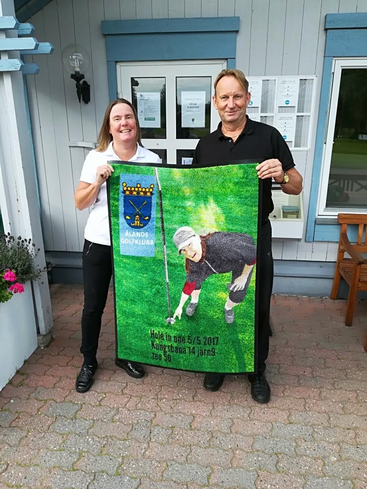 Hole in One 2017 KUNGSBANAN Hål 3 Ingmar Mattsson, ÅGK Hål 6 Joachim Lindström, ÅGK Hål 12 Valtteri Palin, Master GC Hål 14 Riikka Lindblom, ÅGK