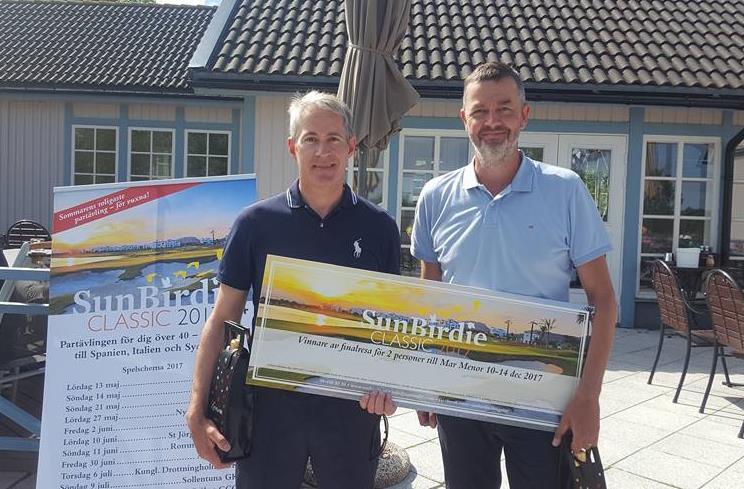 Kyösti Saine, ÅGK Henrik Bergman, Ingarö GK Jonna Häggblom, ÅGK Hål 10 Tord Wikström, Mälarö GK På bilden ovan - Riikka Lindblom som gjorde HIO på