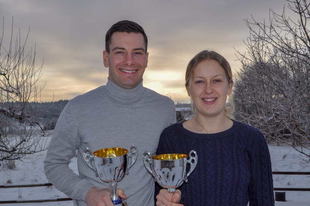 På bilden ovan: Sebastian och Emma Lindman Årets Golfare 2017. Årets Golfare 2017 Herrar (totalt antal 41) 1. Sebastian Lindman 121 2. Erik Branér 97 3. Christoffer Jansson 92 4.