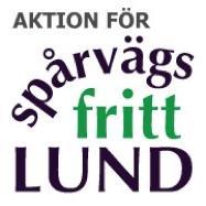 Lund 2015-11-22 Till Ledningen för Trafikverket (och medarbetare enligt sändlista) Föreningens synpunkter på Lunds kommuns ansökan om stadsmiljöavtal för finansiering av spårväg Lunds kommun har sökt