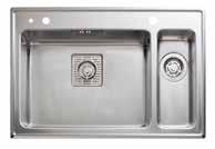 99:- Bilden visar vänstermodell INRA FR78SXHLF 800 Yttermått: 780x0 mm Djup: 80 mm / 0 mm Diskho mått: 0x80 mm / x80 mm Ingår: Upplyftsventil, diskmedelspump,
