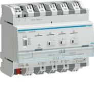 easy gör installationen smart Dimmeraktorer Universal dimmeraktor 3 utgångar á 300W Kräver extern spänningsmatning 230 V~ Dimbara 230V per kanal 60 W LED-/lågenergilampor Antal dimbara 230V