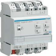 easy gör installationen smart Jalusi-/markisaktorer Jalusi-/markisaktorer Jalusi-/markisaktor 24V DC Max. växlingsström max. 6 A Omgivningstemperatur - 5... + 45 C Max. ledningsarea anslutning 0.75.