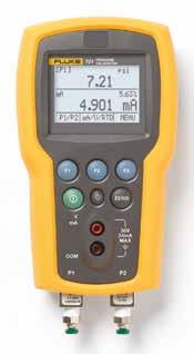 721 tryckkalibrator med hög precision Tryckkalibrering med dubbla givare och temperaturmätning i ett och samma instrument Precisionstryckkalibratorn Fluke 721 med två isolerade tryckgivare är det