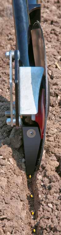 Såbillarna kan kliva över hinder upp till 18 cm höga. Förskjutning av såbillarna på hela 30 cm ger utrymme för växter att passera.