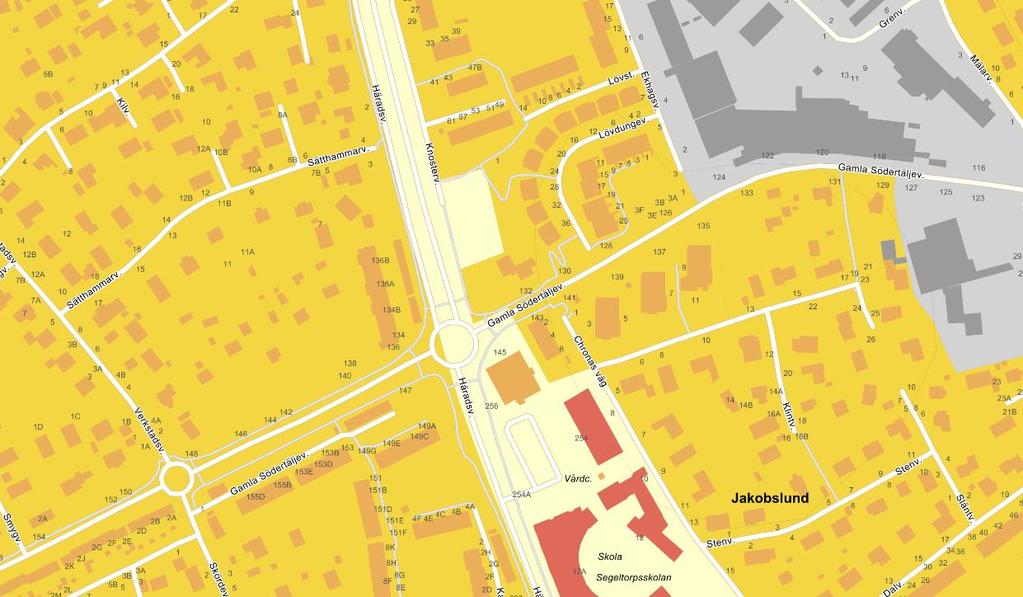 1 OBJEKT Noccon AB avser bebygga delar av fastigheten Lövdungen i Huddinge. Inom området planeras det att uppföras flerfamiljshus i 6 våningar med källare samt underjordiskt garage.