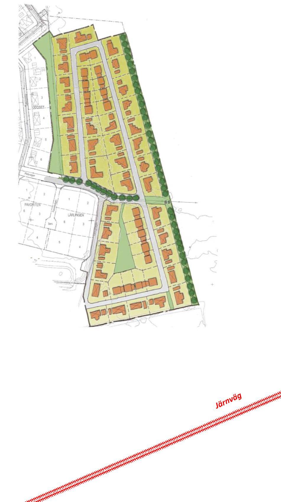 Underlag Spårtrafikflödesdata för projektets prognosår och höjdsatt kommunal grundkarta är hämtat ur underlag från Mjölby kommun för Mjölby bullerkartläggningsprojekt.