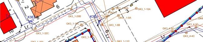 Eventuella behov av ledningsflyttning ska anmälas i god tid till