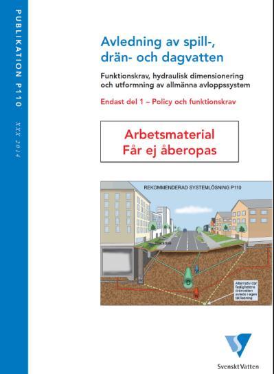Dagvatten en fråga för samhällsplaneringen P110