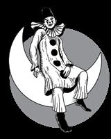Kvällen kommer att kretsa kring den klassiska Pierrot-figuren den olyckligt älskande outsidern med sin hätta på huvudet och tåren på kinden som har sitt ursprung i den folkligt komiska teatern i