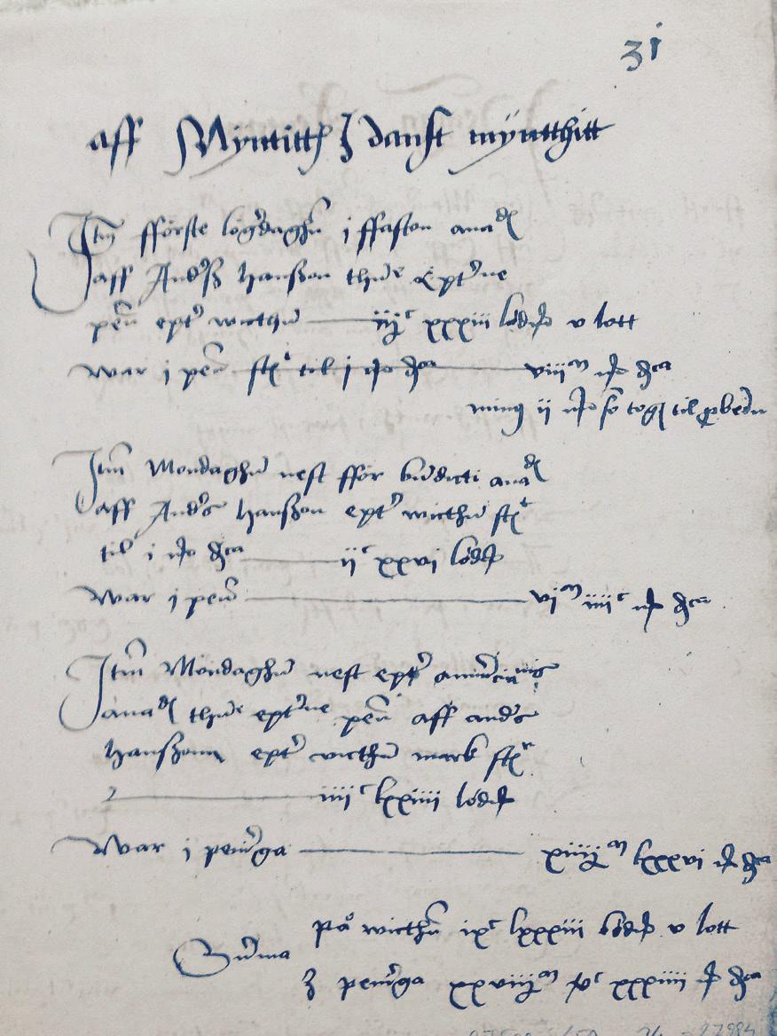 stämpel. Gustav hade redan ordnat med detta och skickat en summa per båt till knektarnas avlöning. 2 Den 26 maj 1535 skrev Gustav återigen till Severin Kiil.