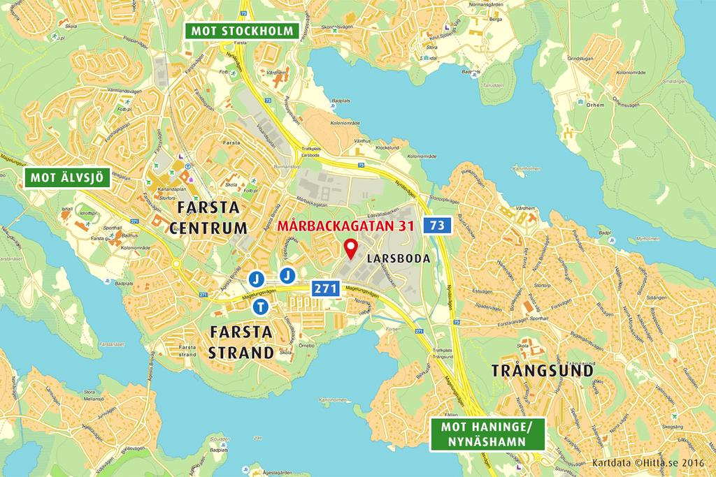 Karta För mer information Ulrica Sjölund Uthyrare Tel: